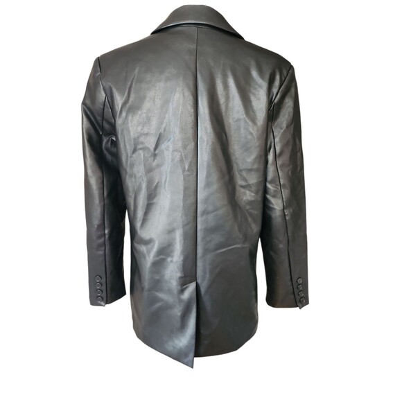 Rebecca Minkoff Everyday Capsule Vegan Leather Jacket Womens S Timeless Classic - Picture 3 of 9